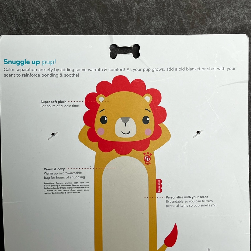 NEW Fisher Price Anxiety Comforting Dog Toy "Best Furr-end" Warming Snuggle - Picture 5 of 8